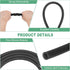 1/8"(3mm) 1/4"(6mm) 11ft(3.5 M METERXITY Silicone Tubing, ID x OD Silicone Rubber Vacuum Tube, M) High Temp Water Air