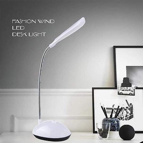 FGDTREE 360 Battery Powered LED Desk Lamp Degree Rotation Reading Table Night Light Led Lamps for Bedroom Boys