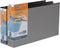 QuickFit Heavy Duty 11 x 17 Inch Spreadsheet View Binder - 2 Inch, Locking Angle D Ring, Black, 2 Pack