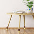 LIFKOME 4pcs 8cm Replacement Furniture Legs Sofa Cabinet Legs Solid Wood Walnut Color Support Feet for Tv Stand Dresser