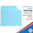 18" 22", 400 Patient Bibs x Blue Tissue with Poly Backing, Disposable Waterproof, Durable Protection for Dental