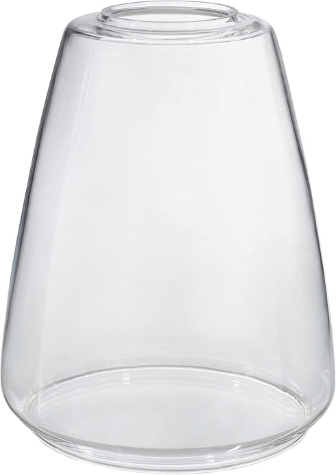 Aspen Creative 23524-60-1, Clear Glass Shade for Lighting Fixture, Pendant, Vanity, Wall Light, Size: