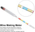Xcello 3 Wine Making Meter, Home Brewing Beer Hydrometer Test Jar Scales Household Supplies
