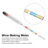 10Pcs 3 Wine Making Meter Home Brewing Beer Hydrometer Test Jar Scales Kit Household Supplies