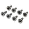 YHNNH Replacement for fits Screws for UN60F6350AFXZA (UN60F6350) TV Stand/Legs (Set of 8)