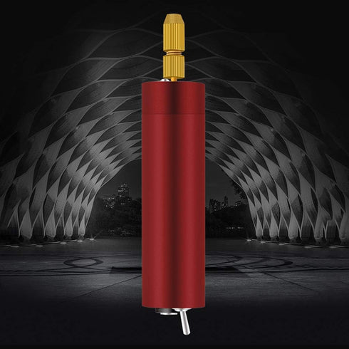 DIY Hand Electric Drill Mini Grinding Polishing Engraving Machine Tools Set, Cordless Rotary Tool (Red)