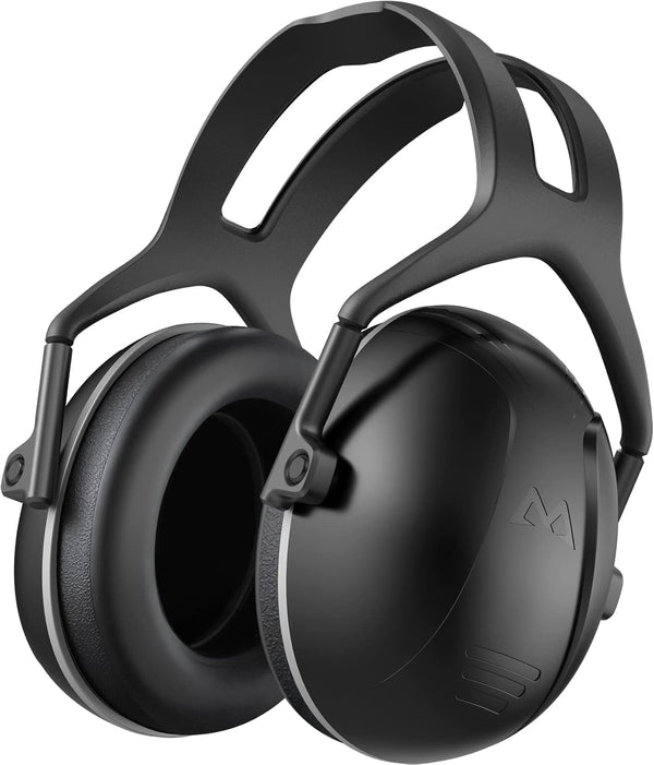 SNR 35dB Noise Cancelling Ear Muffs, Ear Protection for Mowing, Hearing Protection for Autism, Shooting