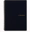 Maruman MNEMOSYNE Notebook, 8.27 x 5.83 Inches (A5), 7mm Ruled, 80 Sheets (N195A), Black
