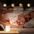 2 Pack, Dimmable Closet, 2600mAh DAZZY DOT Rechargeable Puck Lights Warm YellowTouch Light Stick on for Portable Night