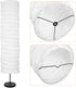 FAVOMOTO Paper Floor Lamp Shade Replacement, Nordic Style Lantern Lampshade Light Accessories Lamp Shield Cover