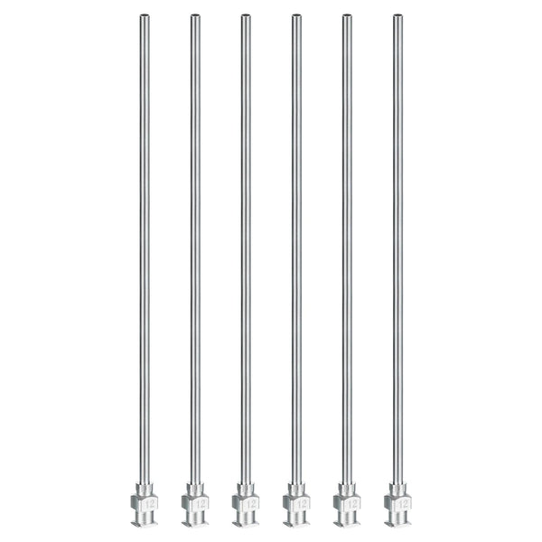 PATIKIL Blunt Tip Dispensing Needle 12G, 6 Pcs Stainless Steel Liquid Dispenser Needles with Lure Lock