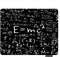 Physics Rectangle Gaming Mousepad, E=mc2 Fun Phenomena Mouse Mat for Computer Desk, 9.5 x 7.9 Inch