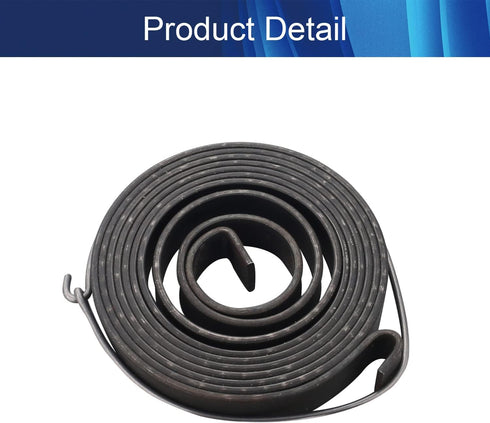 Drill Press Spring - 1540x10mm/60.63"x0.39" High Elasticity Feed Return Coil Spring Assembly