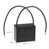 uxcell Ceiling Fan Capacitor CBB61, 22uF 250V AC, 2 Wires Metallized Polypropylene Film Capacitor, 2Pcs