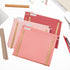 Y YOMA 6 Pack Extra Capacity Hanging File Folders with Handle, Cute Pink Accordion Decorative Folder with 1/5-Cut