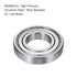 uxcell 4 Pcs Deep Groove Ball Bearing, 16004-2Z, 20mm x 42mm x 8mm, High Carbon Chrome Steel Z3 Double Rubber Sealed