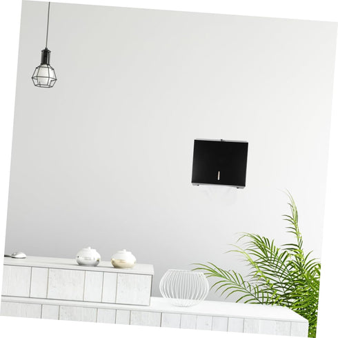 Stainless Steel Bathroom Tissue Holder Paper Towel Dispenser with Strong Adhesive for Home Hotel Toilet Wall Mount Hand