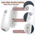 2 Pack 2026 Toilet Night Light Motion Sensor Activated, Rechargeable RGB Toilet Bowl Light, Birthday Gifts for Women