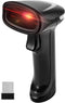 Bluetooth QR Barcode Scanner, PDF417 Rechargeable Wireless Code Scanner, Connects to Smart Phone, Tablet, PC