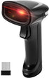 Bluetooth QR Barcode Scanner, PDF417 Rechargeable Wireless Code Scanner, Connects to Smart Phone, Tablet, PC
