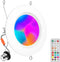 Recessed Lighting 6 Inch, RGBCW Color Changing LED Can Lights, Flicker Free,