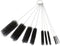 DXG Cleaning Brushes, 8.2 Inch Nylon Tube Brush Set, 10 Pieces for Drinking Straws, Glasses, Keyboards