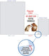 NobleWorks Funny Bulldog Engagement Greeting Card - Love Pet Animal Wedding Congratulations with Envelope (1 Card)