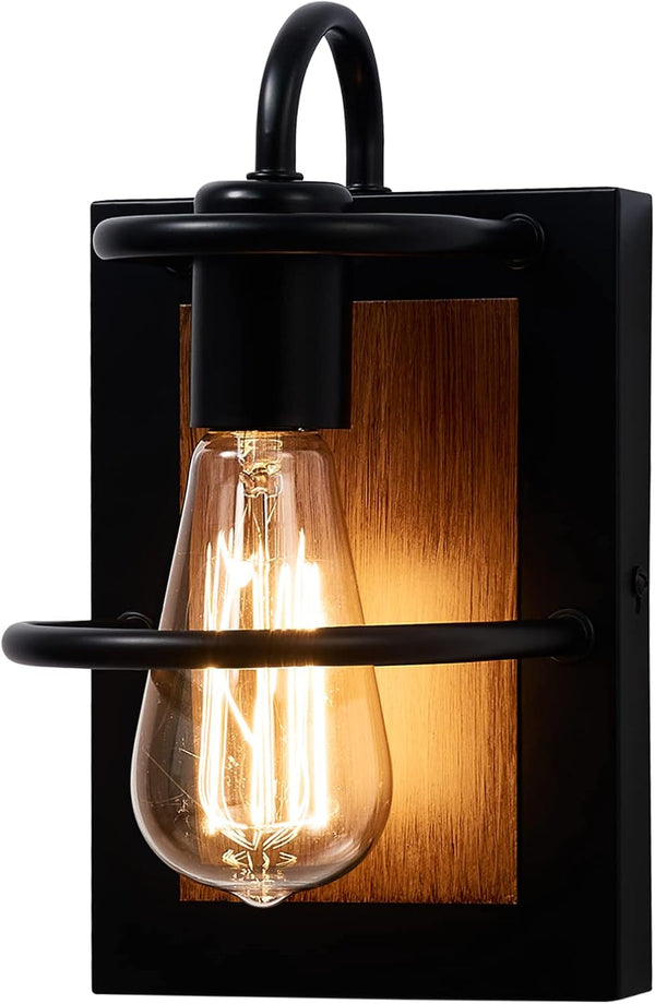 Farmhouse Wall Light Fixtures,Modern Industrial Wall Sconces Lighting Indoor with E26 Base