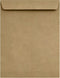 LUXPaper Open End Envelopes, Peel & Press, 8 1/2" x 10 1/2", Grocery Bag, 50 Qty