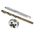 Metric Tap and Die Set, M6 x 1 Tap & Die Thread with 5.0mm Drill Diameter for Tapping Repair