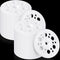 Taiyin 100 Pcs 45 mm Plastic Washers for Fixing and Supporting Rigid Foam Insulation Foam Board