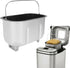 AUNMAS Bread Machine Baking Bucket, Stainless Steel Anti Stick Household Baking Bucket