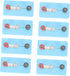 JUMPLAWN 8pcs Physics Experiment Lamp Holders Science Kit DIY Light Bulb Socket Electromagnet