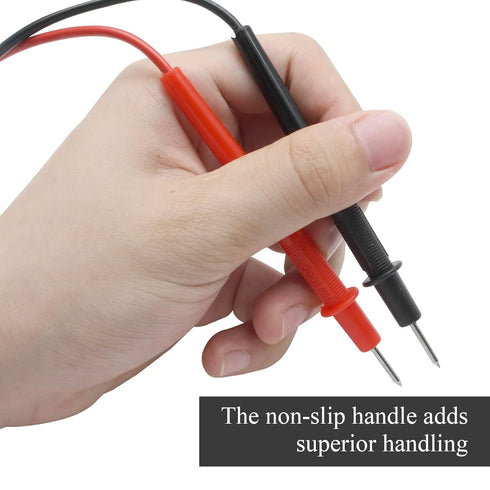 2pairs 71cm/28" Long Banana Plug Multimeter Probe Test Lead Cable for Digital Laboratory Multimeter Voltmeter, 1000V,