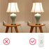 Inline Switch 5 Pcs, White Lamp Cord Button, 6A 250V ON OFF Electrical Wire Appliance Rocker Switches