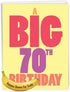 NobleWorks 70th Birthday Greeting Card, Jumbo (8.5 x 11 Inch), Fun Card for Milestone 70 Years Old Birthdays