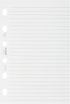 Filofax Pocket Ruled White, B213008