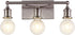 3-Light Vanity Light Fixture, Modern Brushed Nickel Wall Sconce Light Fixture, Industrial