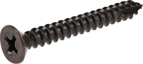 The Hillman Group 45369 9-Inch x 1-1/2-Inch Flat Phillips Wood Screws, Antique Bronze, 15-Pack