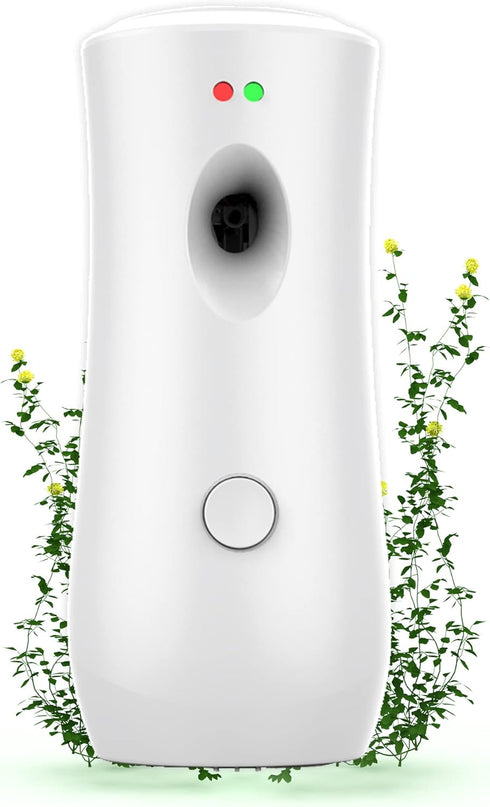 Automatic Air Fragrance Dispenser, Wall-mounted Aerosol Spray Air Freshener for Home, Offices, Schools, White