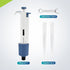 LICHEN 2-10ml Lab Micropipette Pipettors, Single Channel Adjustable High Accurate Volume for Laboratory