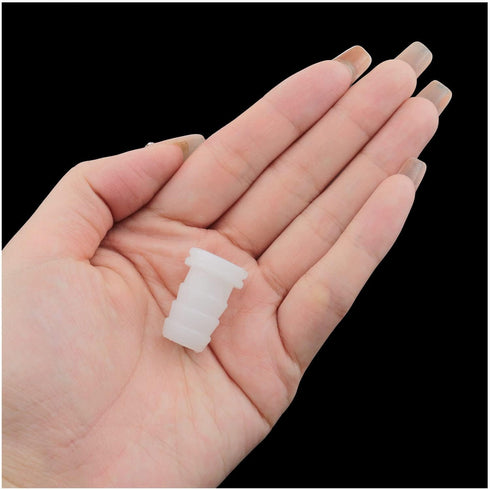 10pcs 1/2 Inch Pex Barb Plug End Cap Pipe Crimp Fitting, White