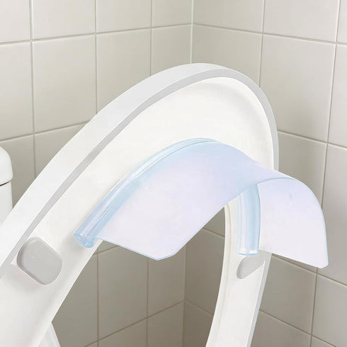 CASOME Portable Toilet Splash Guard, Easy-to-Install Urine Protector for Toilet Seat, Universal Toilet Splash Shield