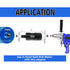 SALI Hardened Steel Core Drill Adapter Convertor, 1-1/4"-7 Female to 5/8"-11 Male, Ideal for Diamond Core Bits