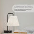 Uonlytech Lamp Shade Linen Pre-cut Round Craft Diy Making Cover Lampshade Material Fabric Floor Styrene Light Shade Cloth Desks White for Re Replacement Lamp Lamp Shades by Uonlytech
