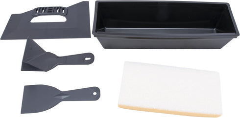 MARSHALLTOWN Contractor Grade Drywall Kit, DK298, Sponge, Corner Tool, Triple Edge Knife