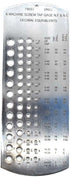 Big Horn 19259 3-Piece Drill Gauge Set