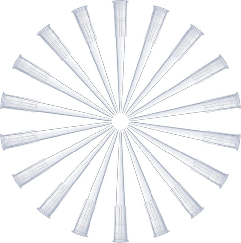 FOUR E'S SCIENTIFIC 200ul Pipette Tips, 1000pcs Universal Non-pyrogenic DNAse/RNAse Free Autoclavable
