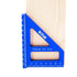 45/90 Degree Triangle Ruler Scriber, Aluminum Alloy Miter Triangle Ruler for Woodworking, High Precision Layout Tool