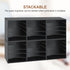 Desk Paper Organizer, Wood Storage Shelves for Office, Adjustable Letter Tray File Sorter for Home Office